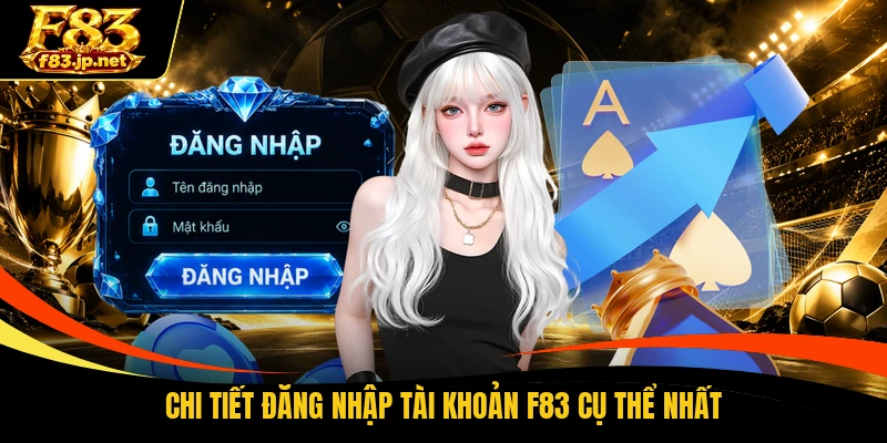 Chi tiết đăng nhập tài khoản F83 cụ thể nhất